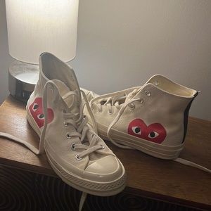 Commes Des Garçons X Converse Chuck Taylor Hidden Heart High Top